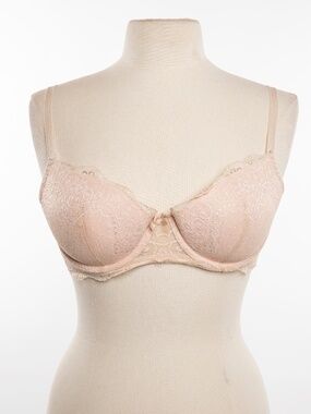 Gilligan & O'Malley Intimates Women's Pink Lace Underwire Bra - 38C